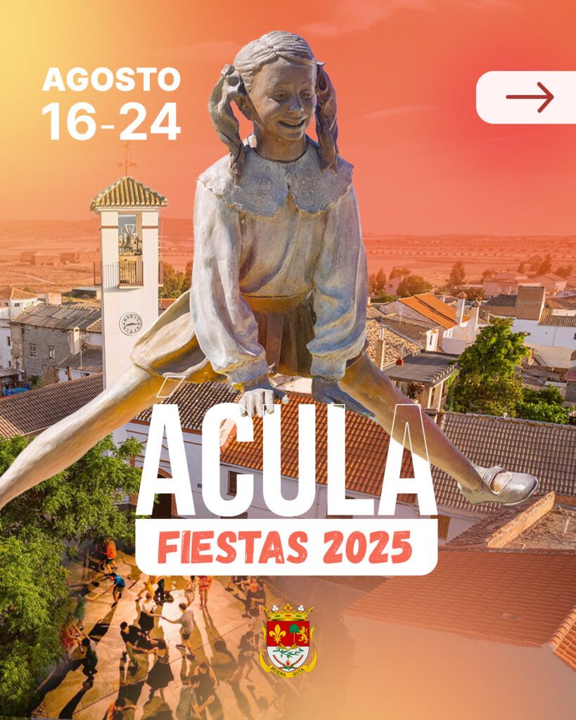 Cartel de las fiestas populares de Ácula, en Granada