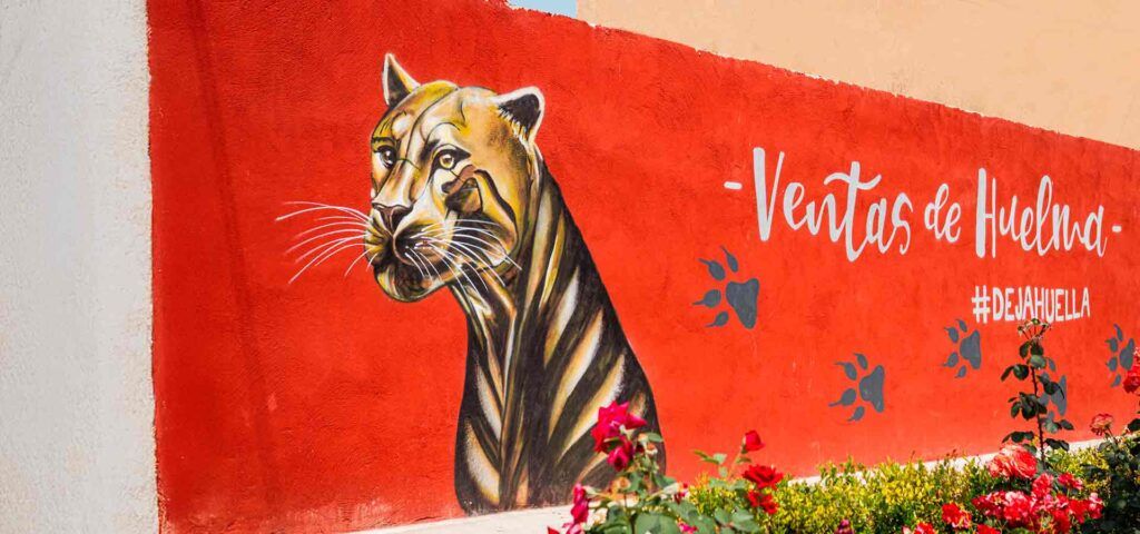 Mural de La Pantera de Ventas de Huelma