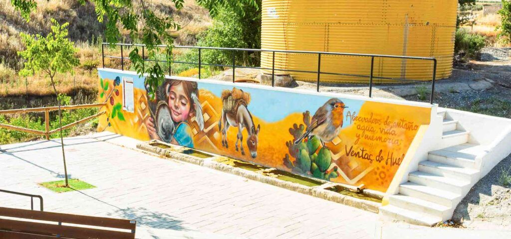 Mural de los abrevaderos de Ventas de Huelma